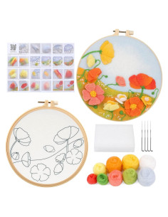 Kit de Inicio de Fieltro con Aguja Mayboos - 8 Piezas