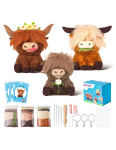 Kit de Fieltro de Aguja WATINC para Principiantes - 3 Piezas
