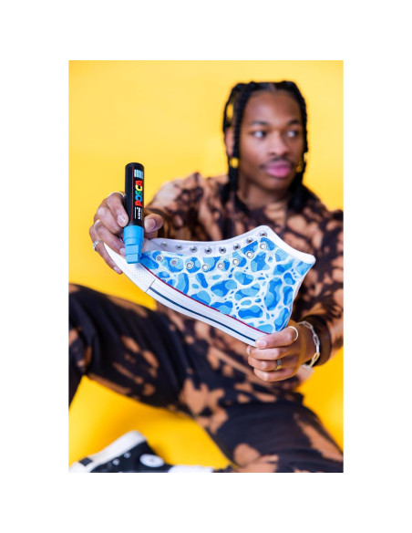 Set de 29 Marcadores de Pintura Posca PC-5M, Punta Media 1.8-2.5mm