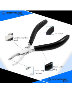 Pinzas de Cierre de Anillos de Salto OdontoMed2011 12.7 cm 2