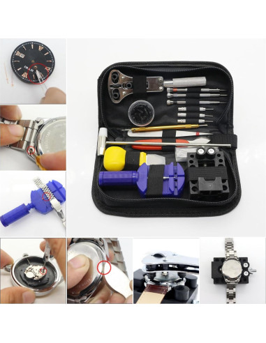 Kit de Herramientas para Reparación de Relojes LIYOU 147 Pcs