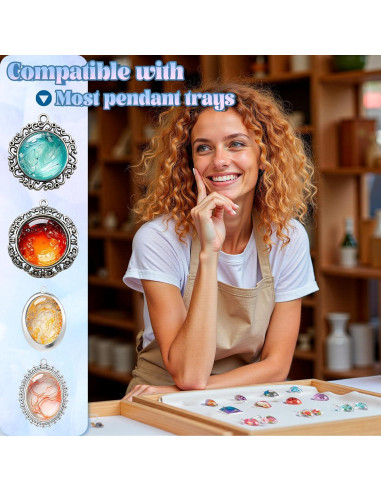 Kit de Moldes de Resina LET'S RESIN 36 Cavidades para Joyería