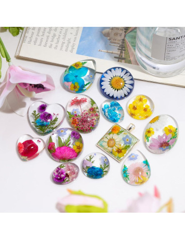 Kit de Moldes de Resina LET'S RESIN 36 Cavidades para Joyería