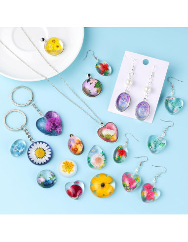 Kit de Moldes de Resina LET'S RESIN 36 Cavidades para Joyería