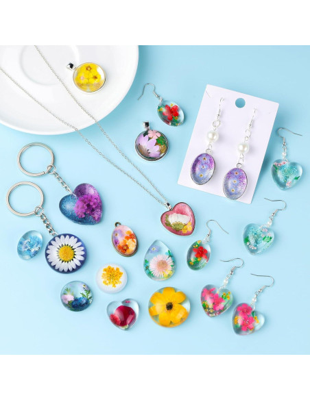 Kit de Moldes de Resina LET'S RESIN 36 Cavidades para Joyería