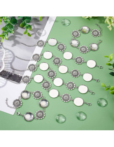 Kit de Pulseras Ajustables PH PandaHall 10 Piezas DIY Joyería