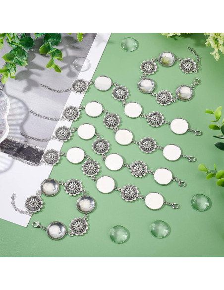 Kit de Pulseras Ajustables PH PandaHall 10 Piezas DIY Joyería