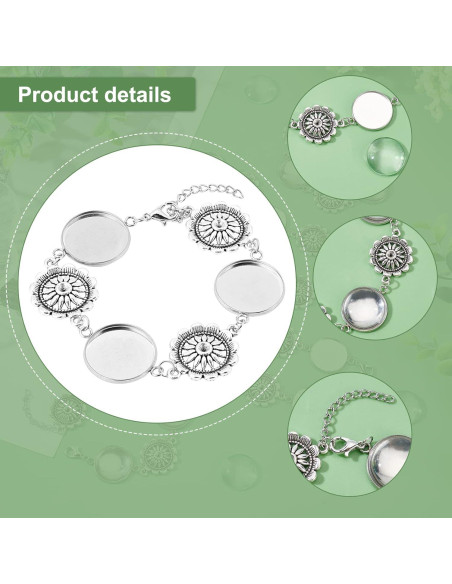 Kit de Pulseras Ajustables PH PandaHall 10 Piezas DIY Joyería