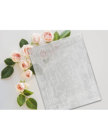 Carpeta de Embossing Texturizada Threetols 15.2x12.1cm