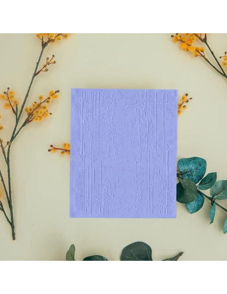 Carpeta de Embossing Texturizada Threetols 15.2x12.1cm