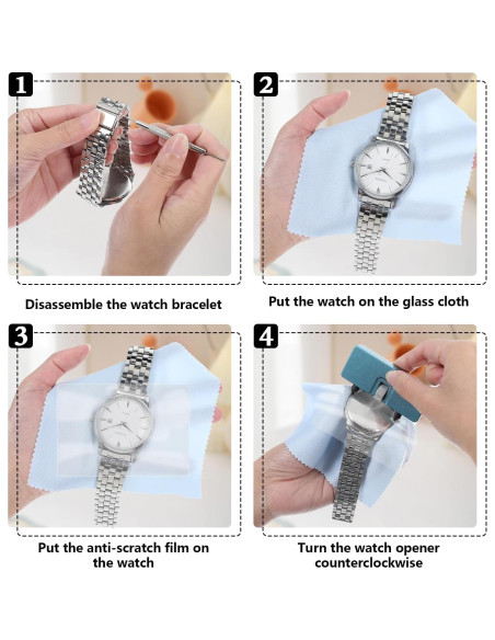 Kit de Herramientas para Reloj Teaaha - Abridor y Destornillador