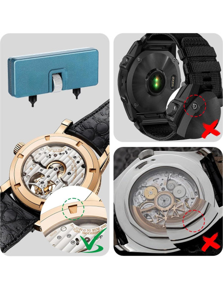 Kit de Herramientas para Reloj Teaaha - Abridor y Destornillador