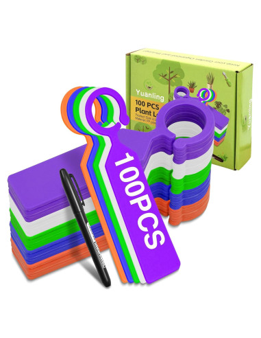 Etiquetas de Jardín Yuanling 100 Pcs Plástico Impermeable