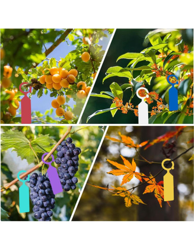 Etiquetas de Jardín Yuanling 100 Pcs Plástico Impermeable