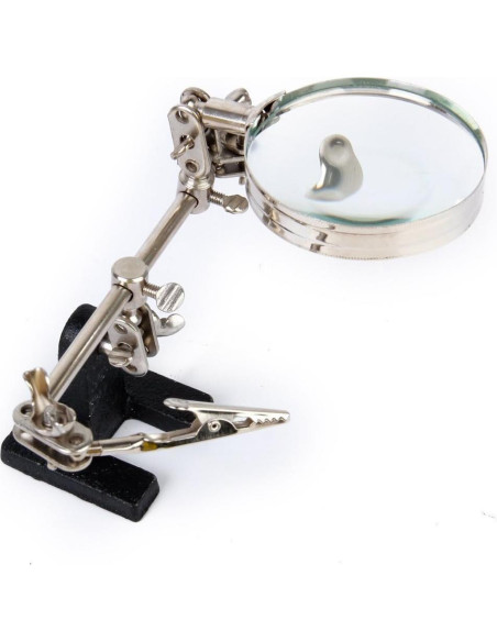 Kit de Herramientas HKWX con Lupa 2.5X para Reparación de Relojes y Joyería