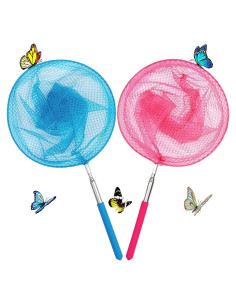 Paquete de 2 Redes Telescópicas HTOOLPRO para Mariposas