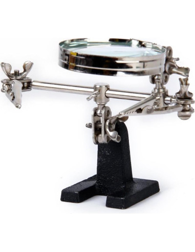 Kit de Herramientas HKWX con Lupa 2.5X para Reparación de Relojes y Joyería