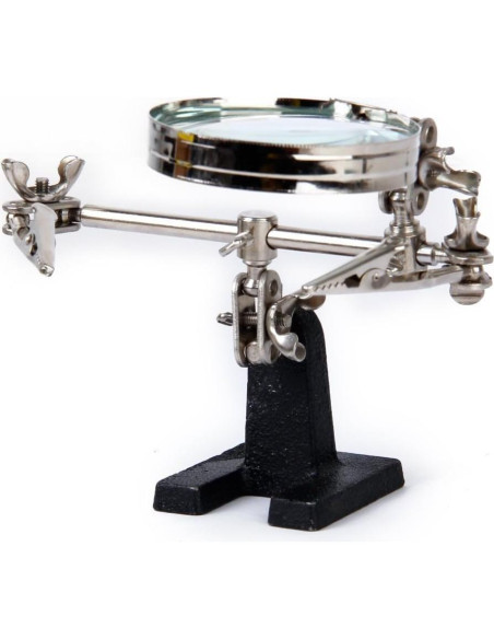 Kit de Herramientas HKWX con Lupa 2.5X para Reparación de Relojes y Joyería