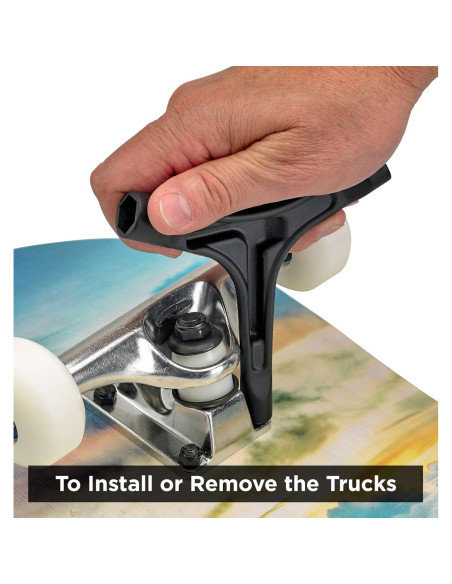 Herramienta de Patinaje Todo en Uno RADECKAL - Color Caño de Pistola