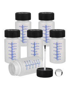 Paquete de 6 Botellas de Retoque de Pintura 60ml con Pincel