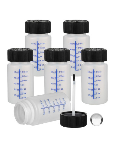 Paquete de 6 Botellas de Retoque de Pintura 60ml con Pincel