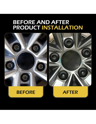 20 Tapas de Tuerca de Rueda Zikefest 17mm para VW Jetta Golf