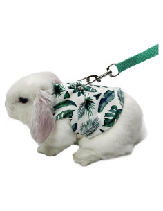 Arnés y Correa Ajustable WEWAYKGJ para Conejos Tamaño M