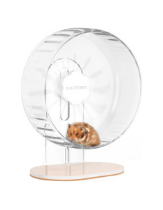 Rueda de Hámster Super Silenciosa BUCATSTATE 26 cm Ajustable