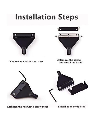 Rascador de Algas Lominie para Acuarios de Vidrio 65cm