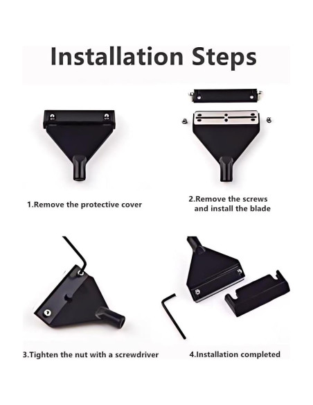 Rascador de Algas Lominie para Acuarios de Vidrio 65cm