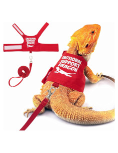 Arnés Ajustable para Dragón Barbudo TUKOAW con Correa 1.5m