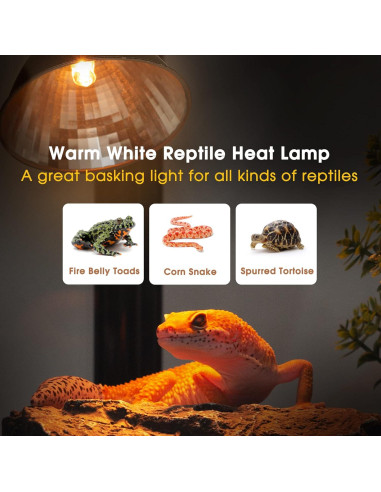 Bombillas de Calor Briignite G9 para Reptiles 50W Paquete de 2
