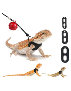 Arnés y Correa Ajustable para Dragón Barbudo Lyeiaa - 3 Paquetes