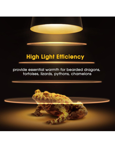 Bombillas de Calor Briignite G9 para Reptiles 50W Paquete de 2