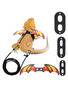 Arnés y Correa Ajustable para Dragón Barbudo HJZHII - 3 Tamaños