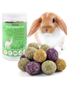 Bolas Masticables Bissap 15PCS para Conejos y Roedores 100% Natural