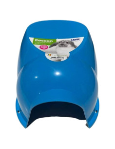 Casa para Animales Pequeños Savic Cocoon Azul 34x26x16 cm