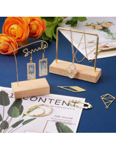 Marco para Pendientes Geométrico Bestewelry 32 Piezas DIY 2