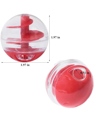 Bola de Tratamiento Interactiva para Hurones Homedy S Mini