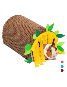 Casa Túnel para Cobayas PAWNISAW 30x17.8x14.7 cm Marrón