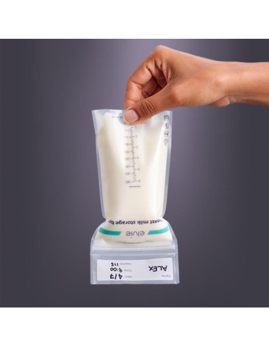 Bolsas de Almacenamiento de Leche Materna Elvie - 200 Unidades