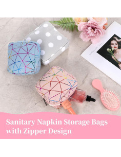 Bolsas de Almacenamiento OMISTAR 16 PCS para Menstruación 2