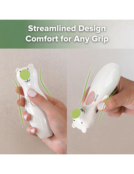 Lima de Uñas Eléctrica Recargable Haakaa para Bebés y Adultos