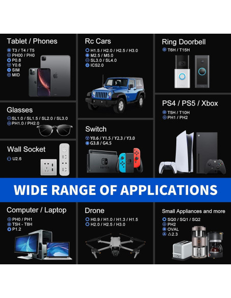 Juego de Destornilladores de Precisión 64 en 1 STREBITO