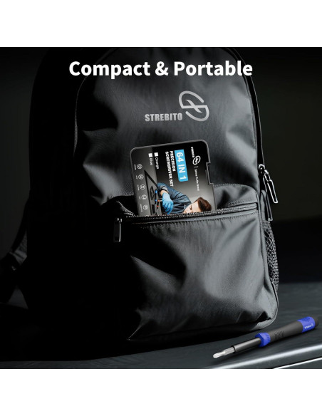 Juego de Destornilladores de Precisión 64 en 1 STREBITO