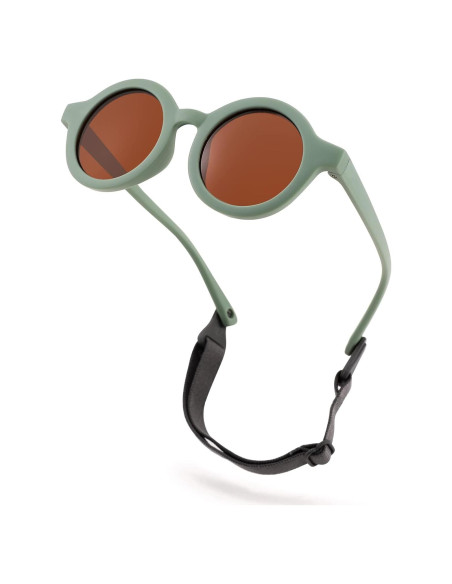 Gafas de sol polarizadas Bouryo para bebés 0-24 meses