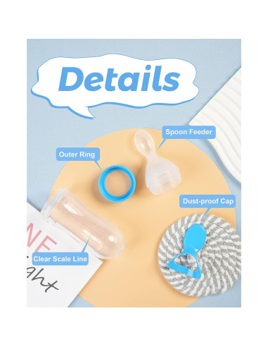 Packit Bebé 3-en-1 Alimentador Silicona DF1 - 85 g