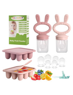 Moldes de Popsicle de Leche Materna WAJIAYON para Bebés - 4 Piezas