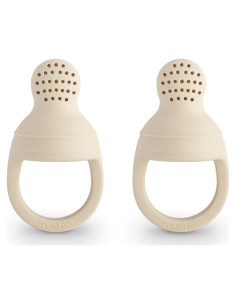 Chupete de Alimentación de Silicona Mushie para Bebés 6+ Meses