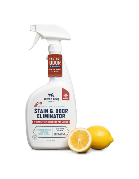 Rocco & Roxie Eliminador de Manchas y Olores 32 oz - Limón